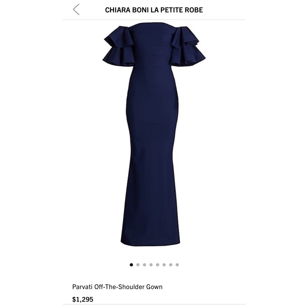 Chiara Boni La Petite Robe Parvati Off the Shoulder Gown